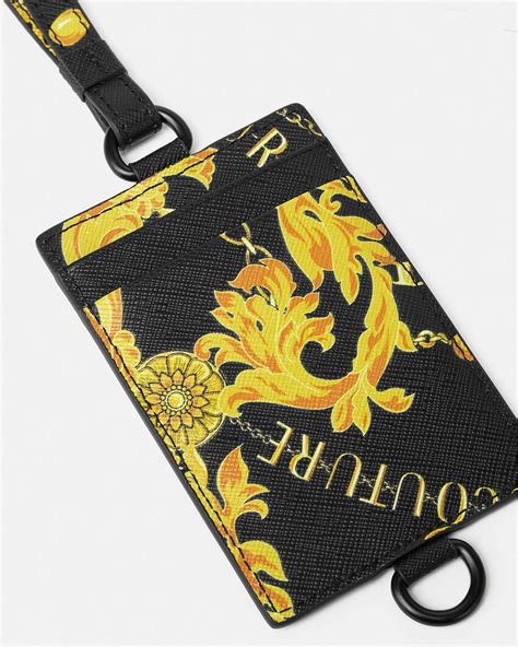 fake versace card holder|versace vanitas card holder.